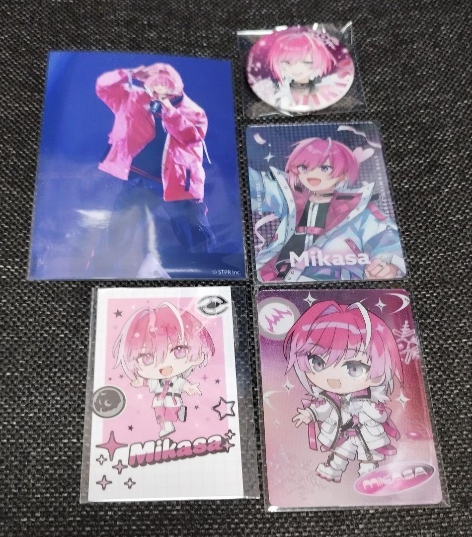 めておら みかさくん 缶バッジ カード チェキ EXPO ブロマイド セット