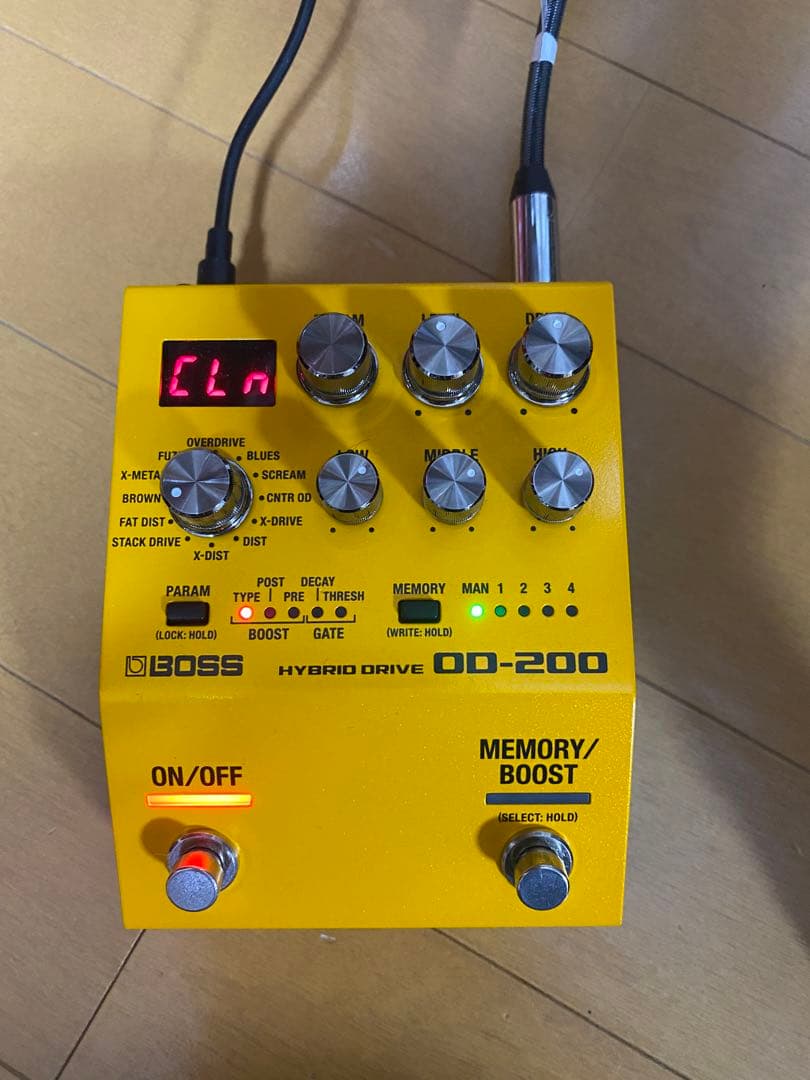 BOSS OD-200 Hybrid Drive ギターエフェクター BOSS OD-200 HYBRID DRIVE｜ミュージックランドKEY