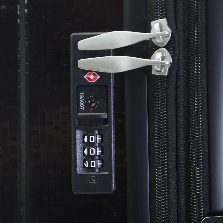 展示品 ACE EXACT プリズム ボディ スーツケース 黒 78-94L - メルカリ