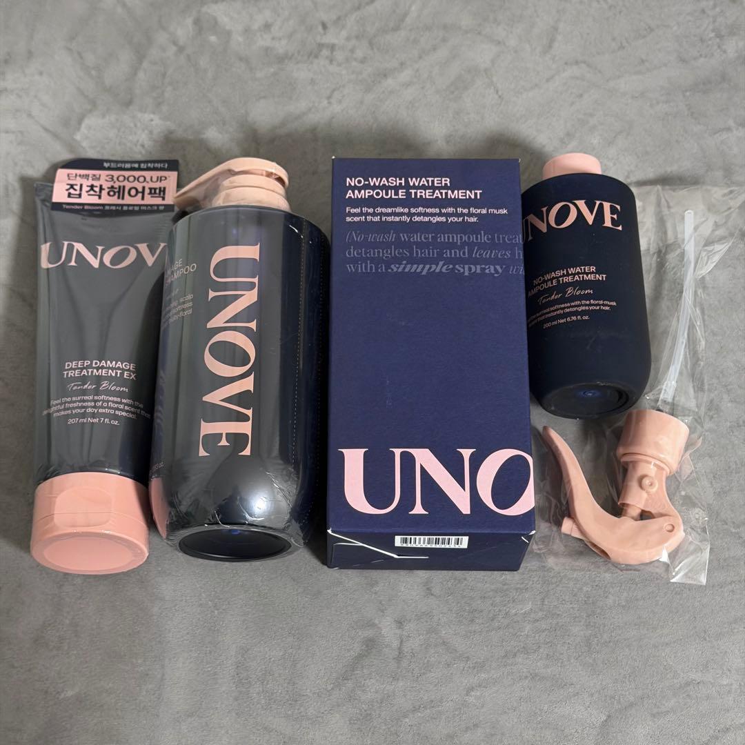 UNOVE シャンプー トリートメント セラム