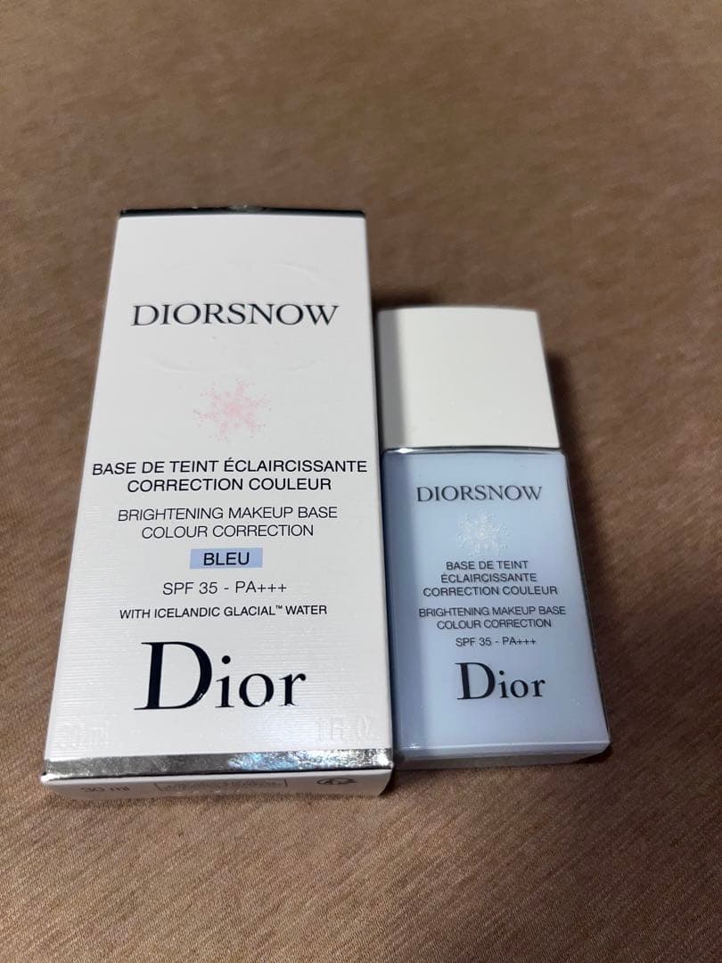 Dior スノーメイクアップベース BLUE - メルカリ