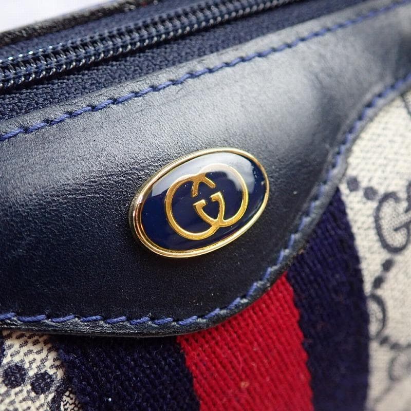 芽衣子 様RU-6282 オールドグッチ シェリーライン ミニボストン - メルカリ