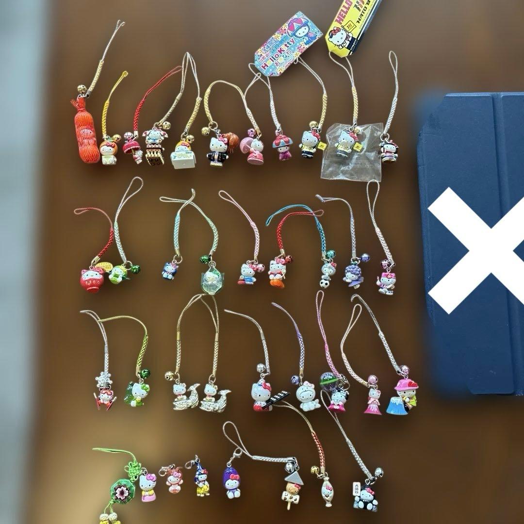 ハローキティ ご当地キティ　根付け　36点