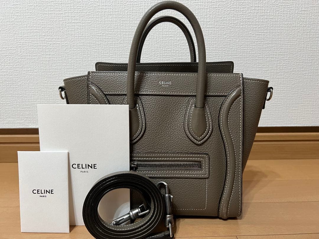 CELINE セリーヌラゲージ ナノスリ 2way ハンドバッグ