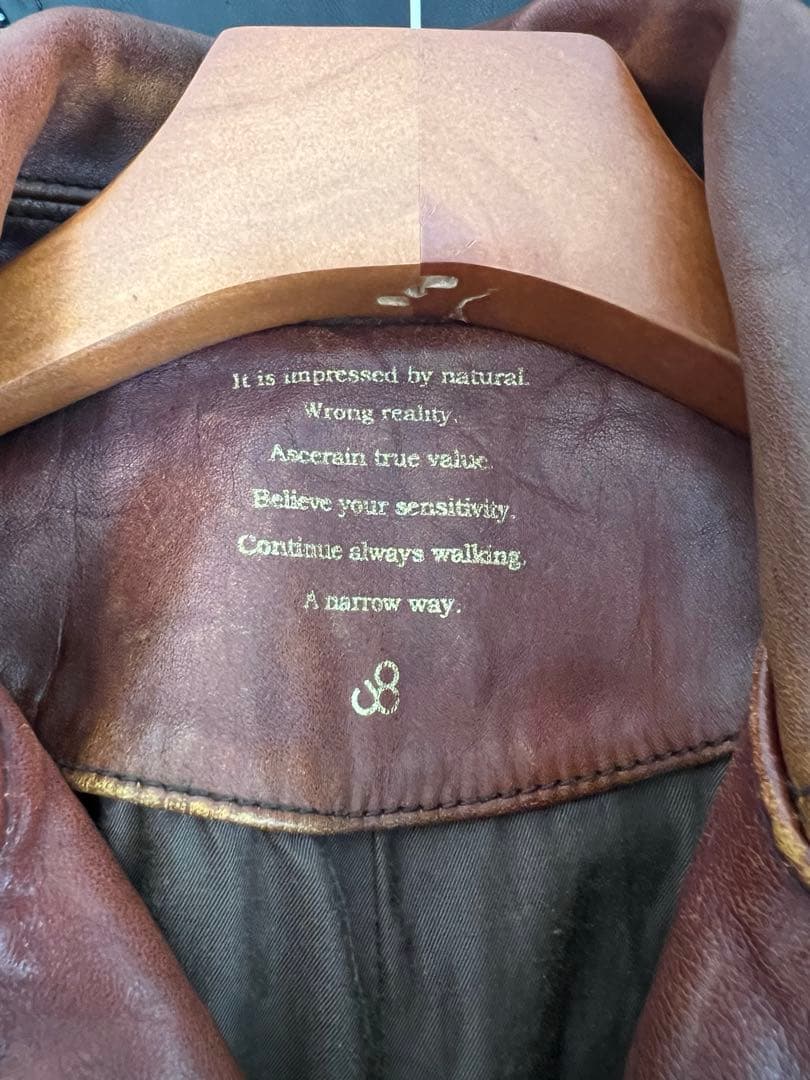 johnbull ジョンブルプライベートラボ ライダース 姫路馬革 - メルカリ