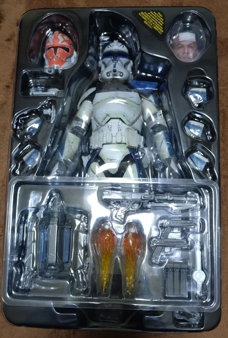 ホットトイズ スターウォーズ キャプテンレックス クローンウォーズ501大隊