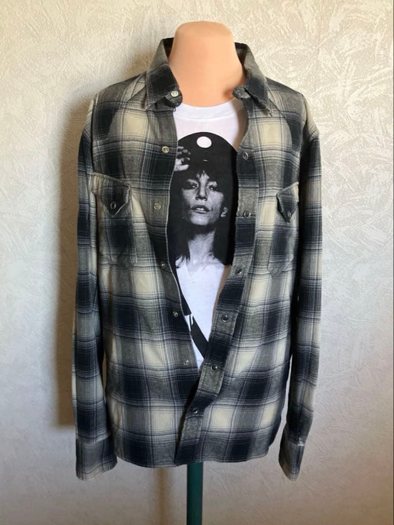 超希少」ダブルアールエル（RRL）オンブレチェックシャツ‼︎ ジョニー