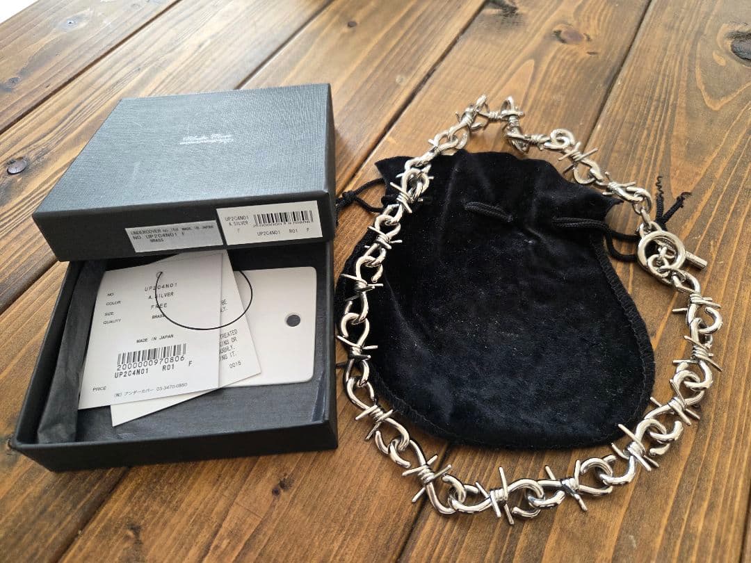 UNDERCOVER ワイヤーネックレス UP2C4N01