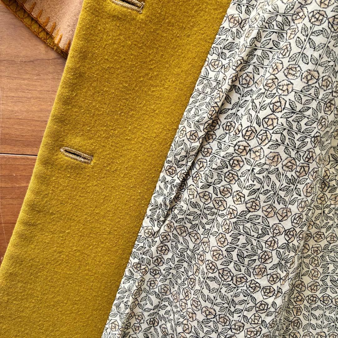 sale】mina perhonen 丸襟コート moon sand 38 - メルカリ