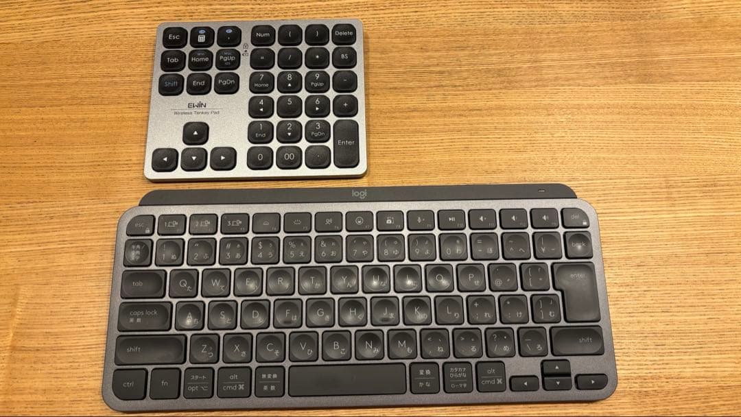 【美品】MX keys mini ＋EWINテンキー付属 20211014184521_854_.jpg