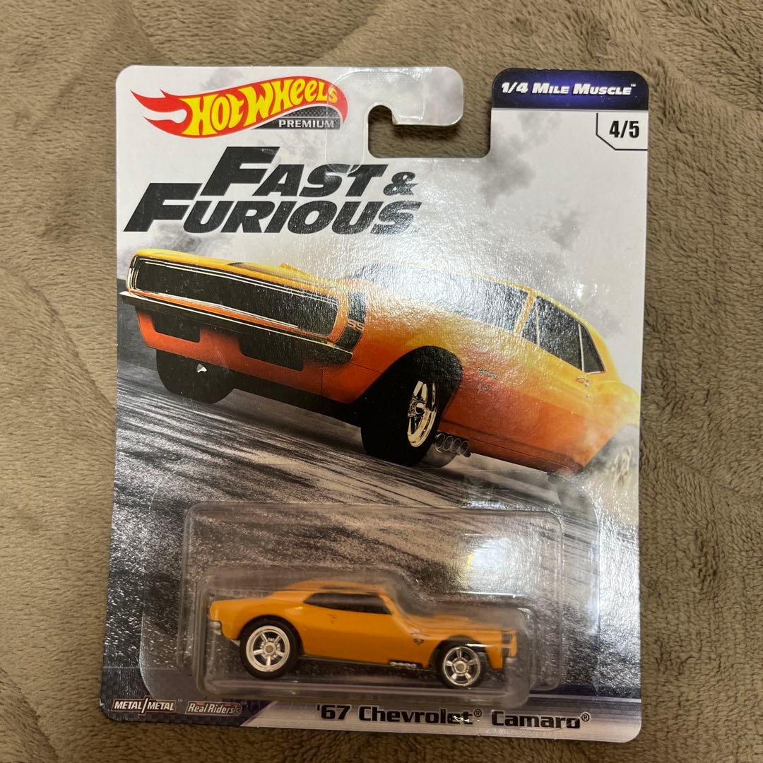 ホットウィール プレミアム ミニカー ワイルドスピード 67 シボレー