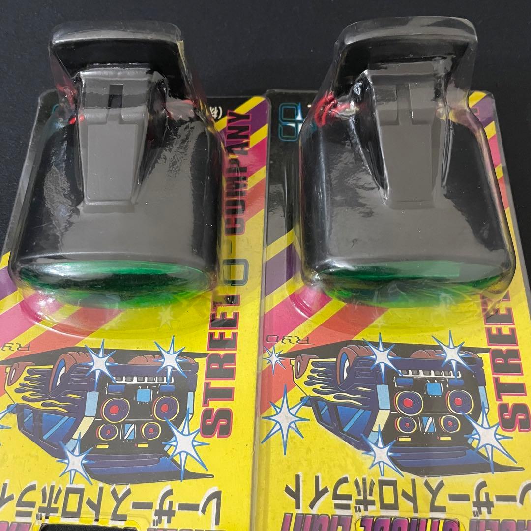 御*館様 当時物 未使用 レーザー ストロボ ライト 緑 旧車 族車