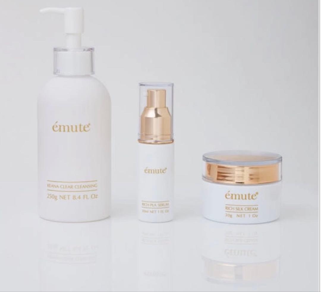 エミューテ　4点セット　確実正規品　サロン専売品