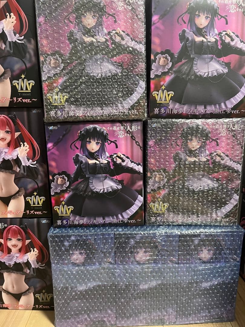 タイクレ限定 美少女 フィギュア プライズ まとめ売り 着せ恋 黒江雫