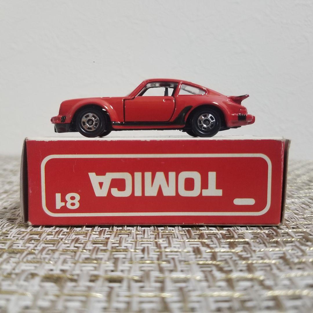 トミカ 赤箱 No.81 ポルシェ 930 ターボ 日本製 - メルカリ
