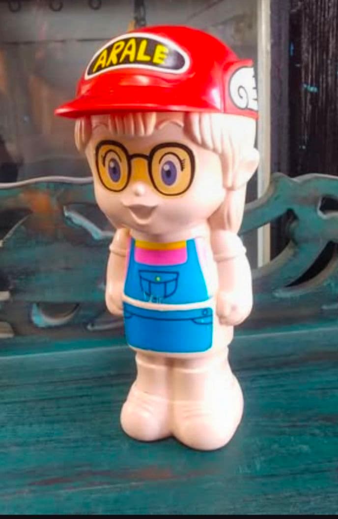 Dr.スランプアラレちゃん シャンプー　フィギュア 約19cm