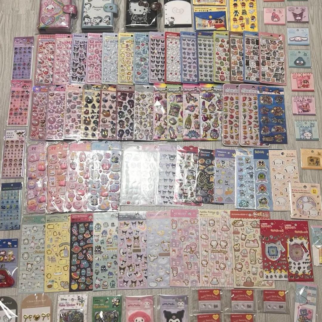 ボンボンドロップシール その他人気シール 約100点まとめ売り‼️