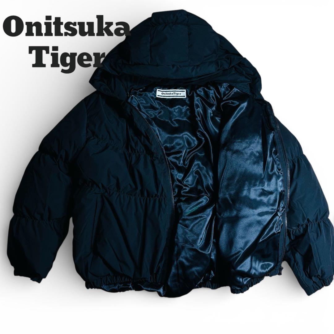専用です。現行 オニツカタイガー 高級ダウンジャケット 黒 M 90%ダウン 極美品 オニツカタイガー 高級ダウンジャケット 黒 M 90%ダウン 完売