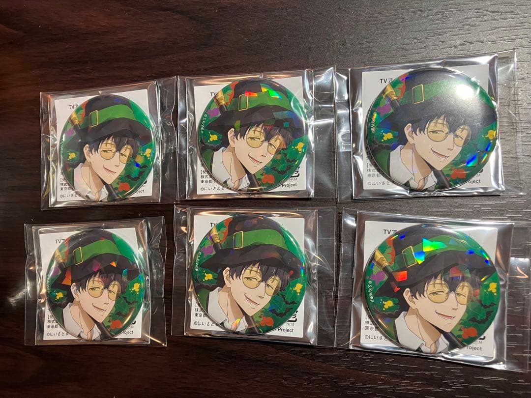 ウィンブレ 東風商店街　ハロウィン　ホログラム　缶バッジ　レア　十亀条　6点