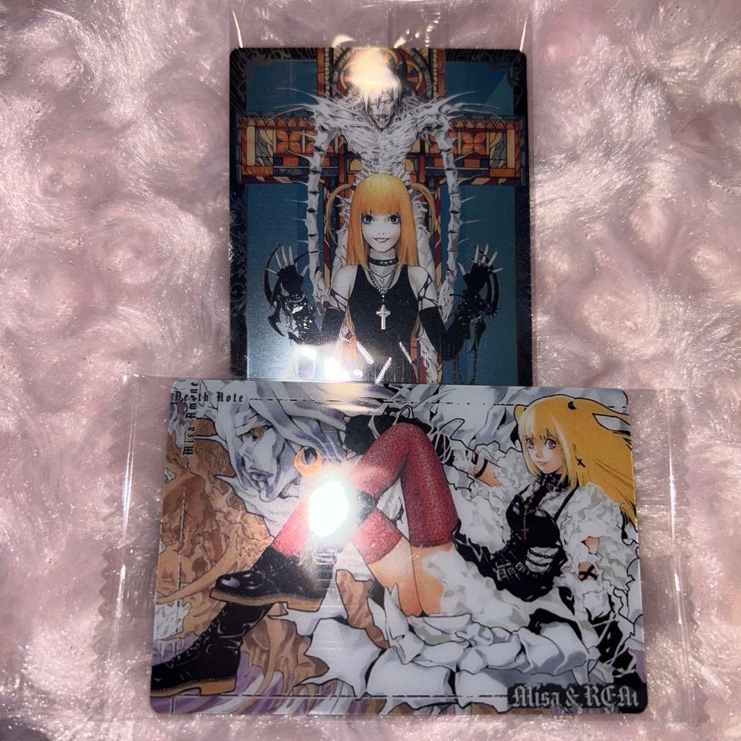 デスノート DEATHNOTE ウエハース 弥海砂 ミサミサ VR21 N04 - メルカリ