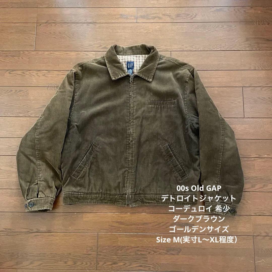 00s Old GAP デトロイトジャケット コーデュロイ ゴールデンサイズ