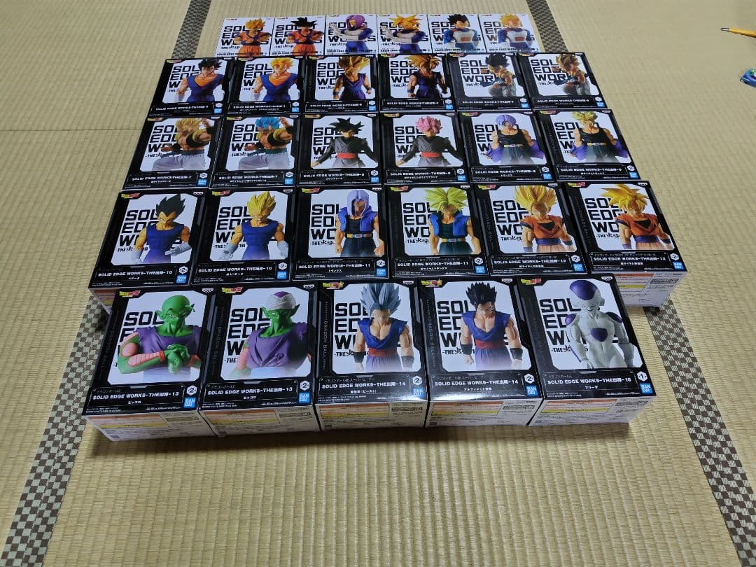 SOLID EDGE WORKS 出陣 ドラゴンボールZ 29種セット　hiro