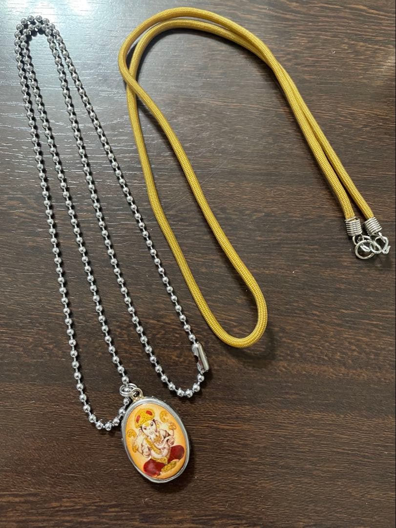 ネックレス ペンダント ガネーシャ ヒンドゥー教 アクセサリー オーム