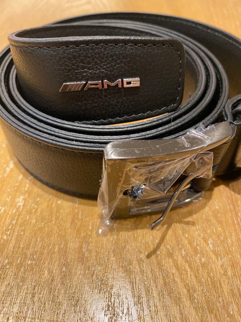 Mercedes-AMG レザーベルト ブラック - メルカリ