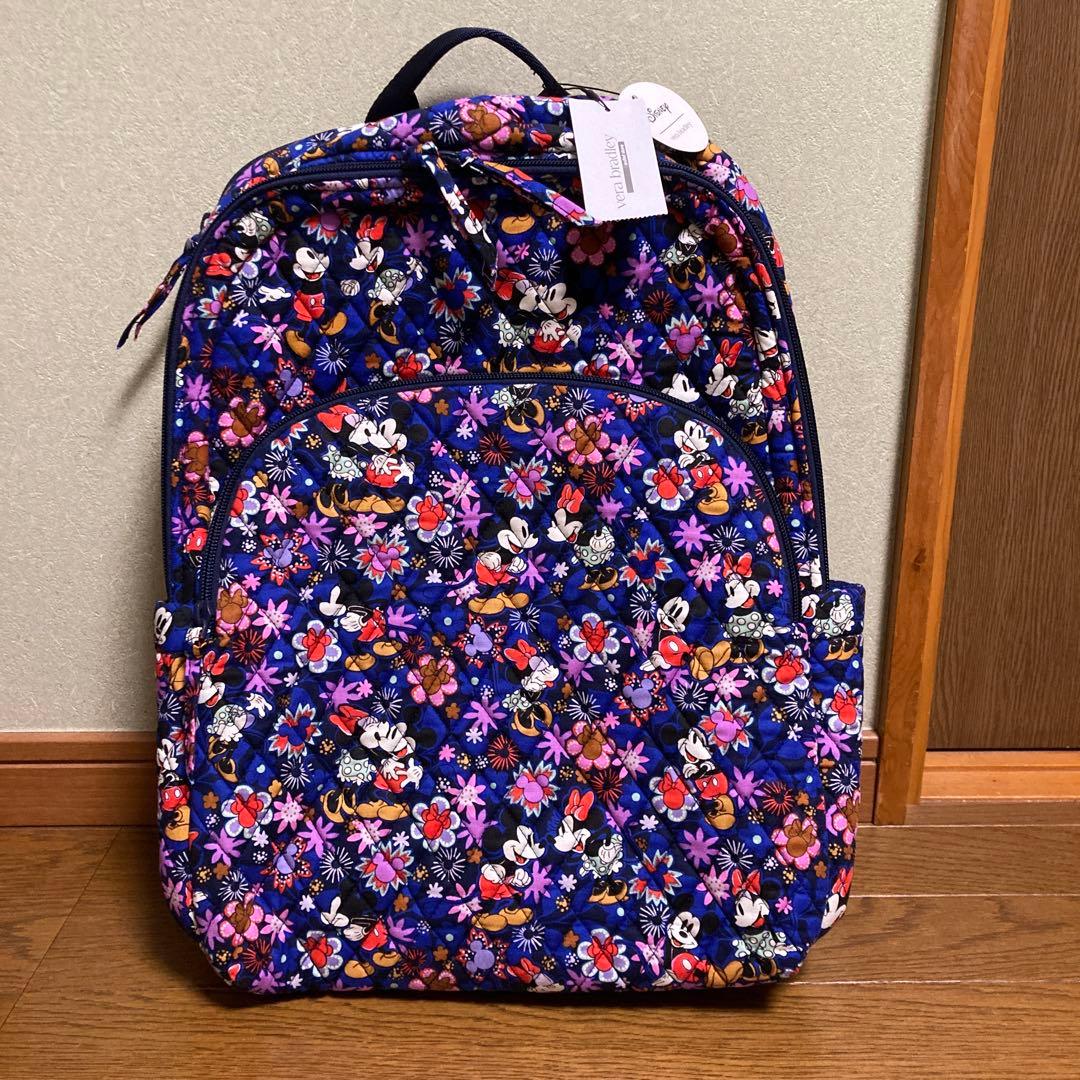 ベラブラッドリー　ディズニー　リュック　ミッキー　vera bradley VERA BRADLEY DISNEY PARKS Backpack Mickey Whimsical Paisley