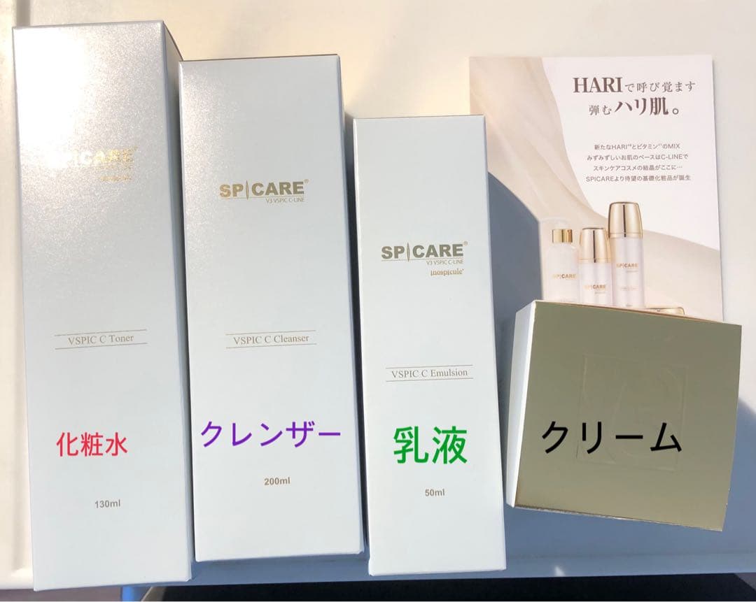 V3 VSPIC C トナー 化粧水 SPICARE 乳液 クリーム