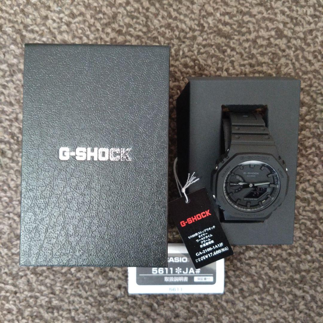 【新品保管品】G-SHOCK Gショック GA-2100-1A1JF デジアナ