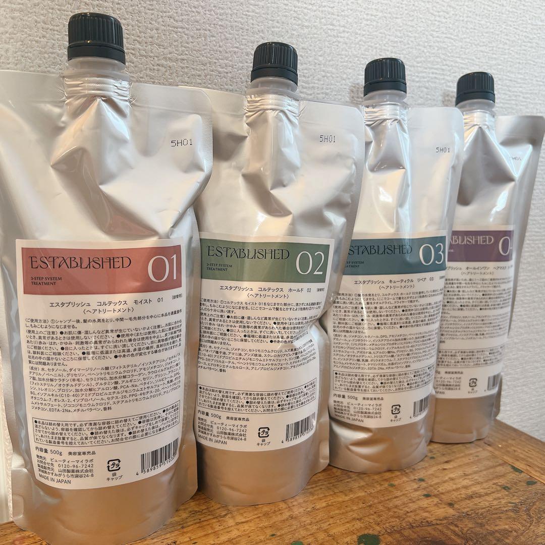 エスタブリッシュ　システムトリートメント　業務用　詰め替え　新品　ヘアケア