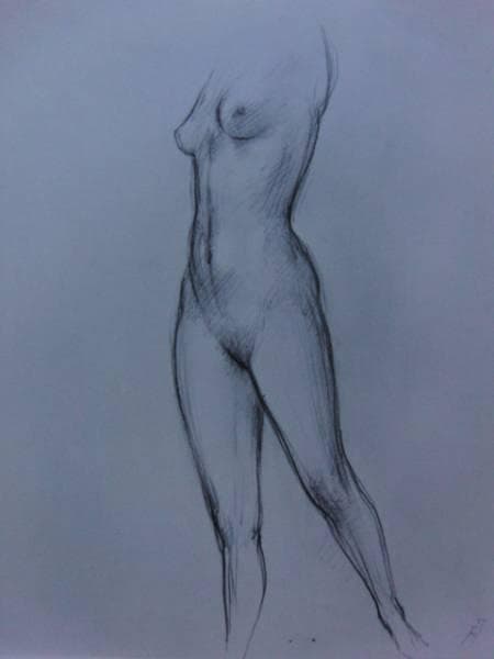 船越保武、裸婦、希少額装用画集画、大判、新品高級額装付