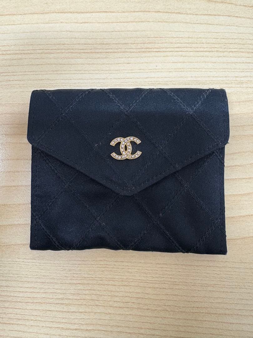 CHANEL シャネル ビコローレ ケース サテン