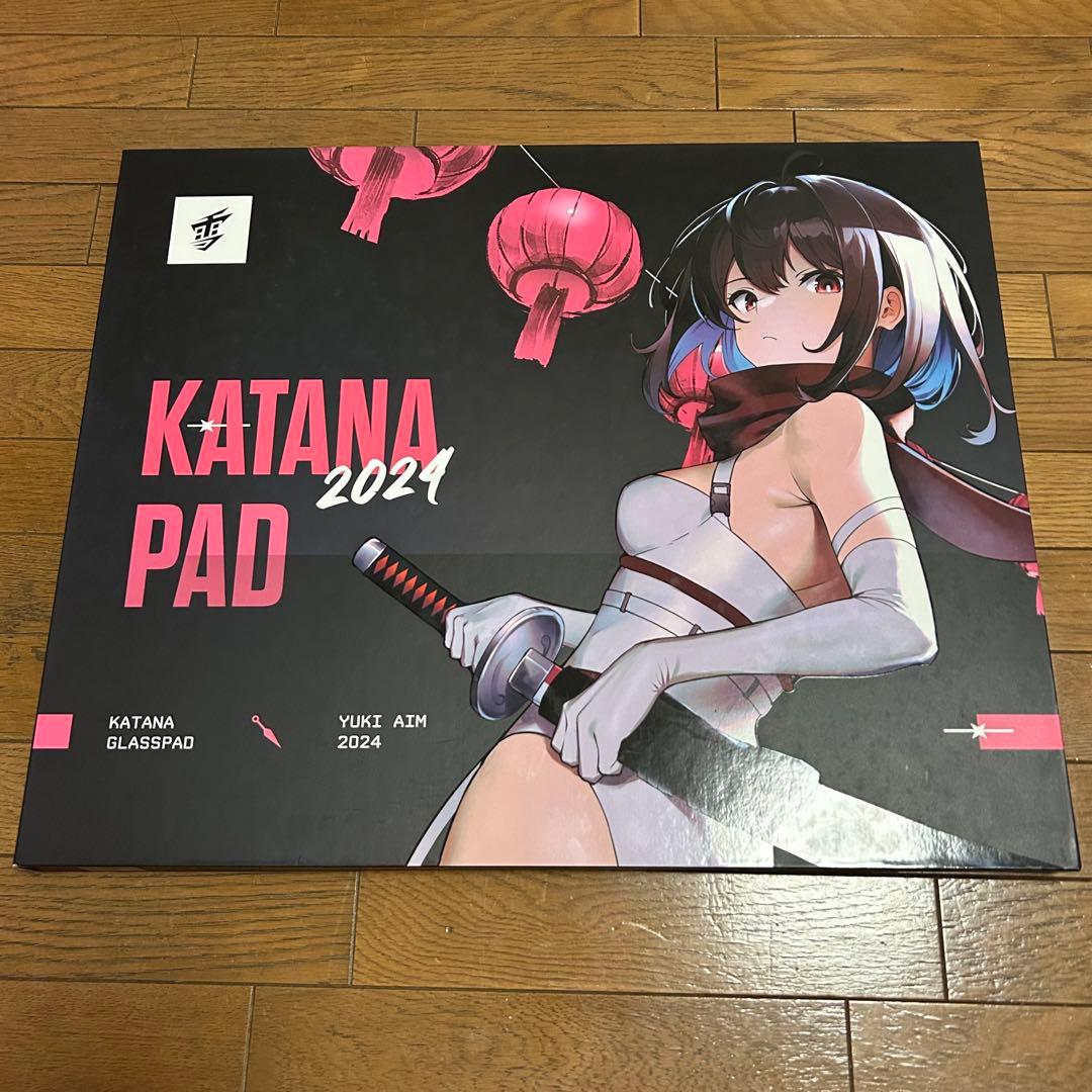 ユキエイム　ガラスマウスパッド Amazon.co.jp: Yuki Aim Glass Mousepad Katana Large ガラスマウス