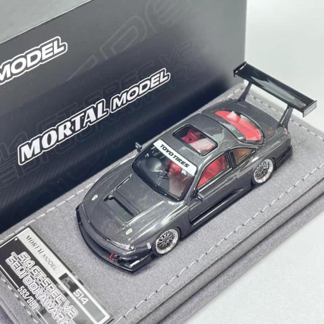 MORTAL 1/64 日産 シルビア S14 GT-SPEC V2 カボーン - メルカリ