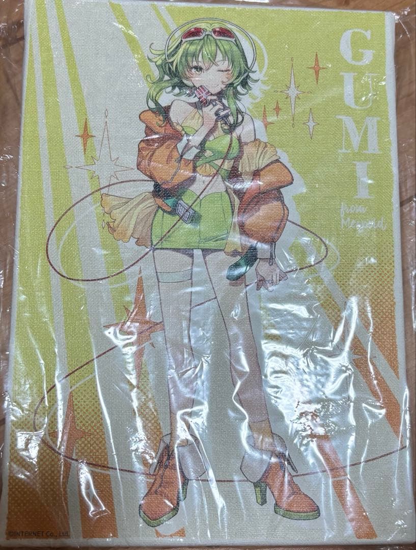 GUMI Megpoid メグッポイド　キャンバスボード くじ