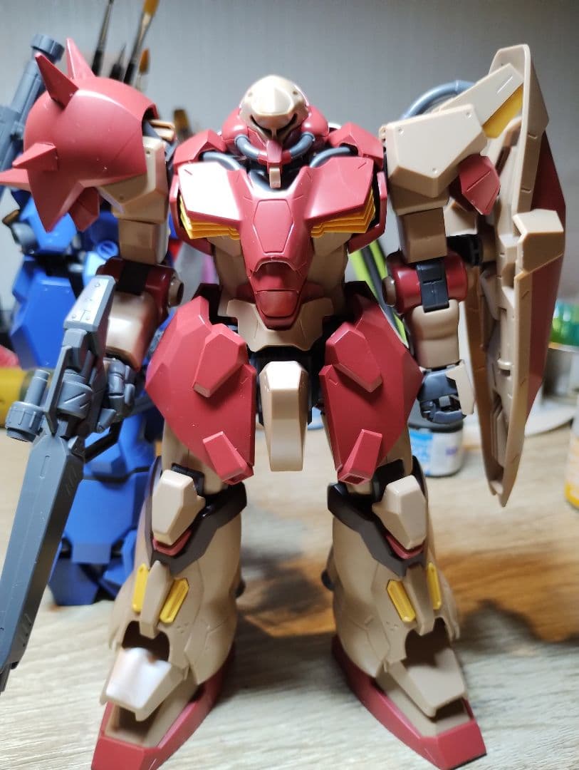 HG メッサー グスタフ・カール 組み立て済み＋ガルバルディβクリア