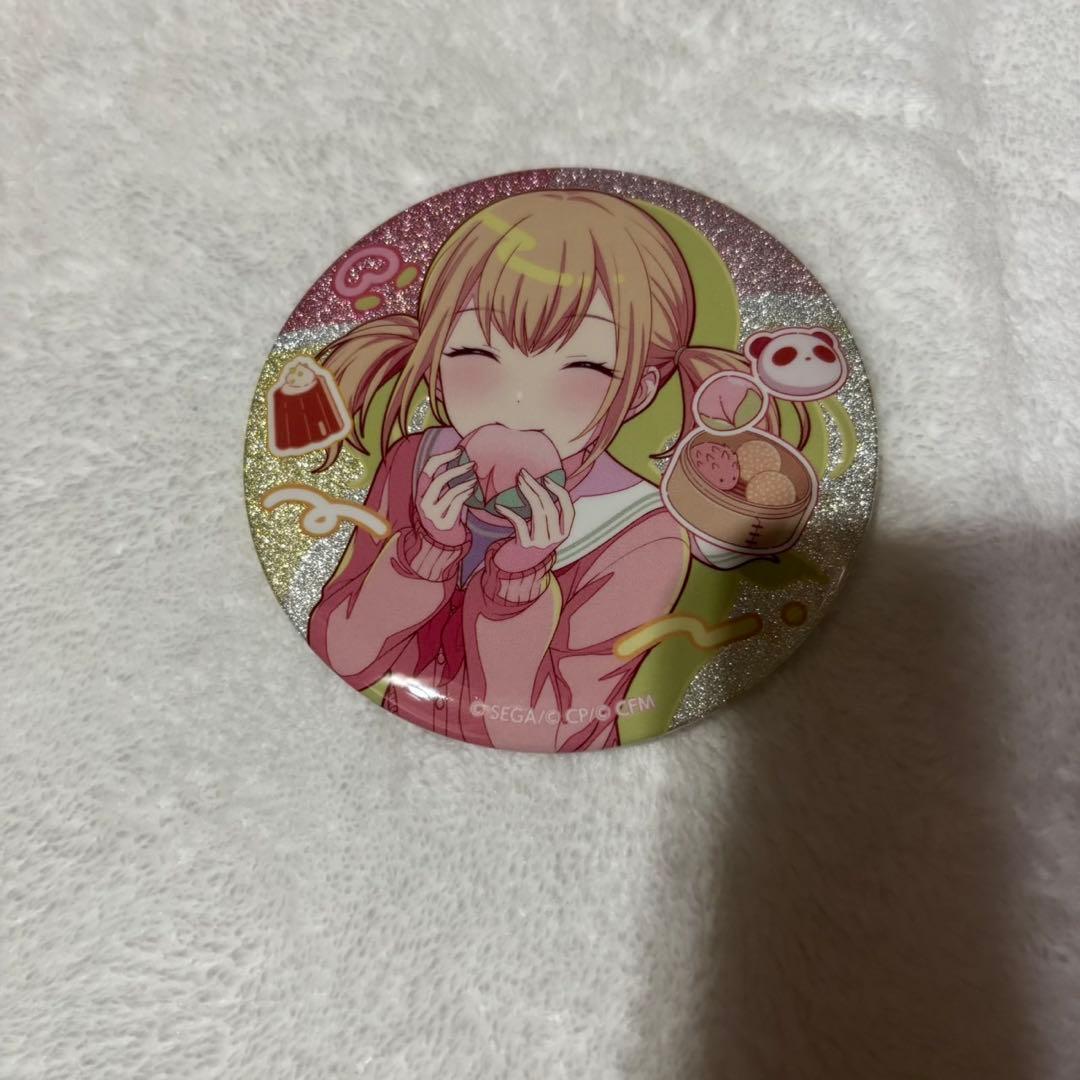 プロセカ グリッター缶バッジ 小豆沢こはね - メルカリ