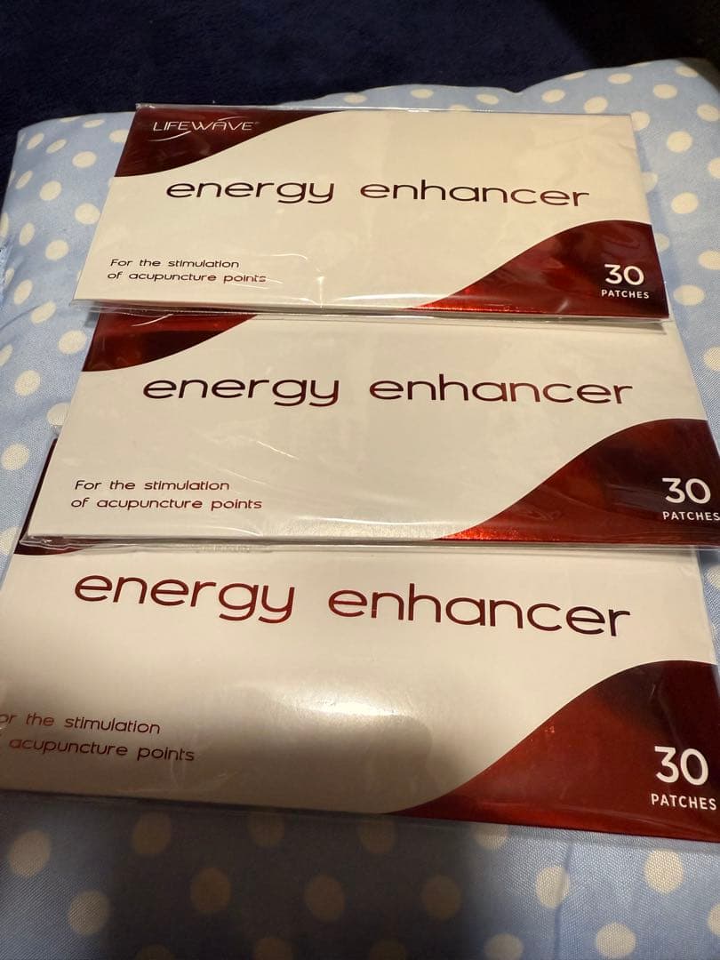 LIFE WAVE（ライフウェーブ） energy enhancer ×3