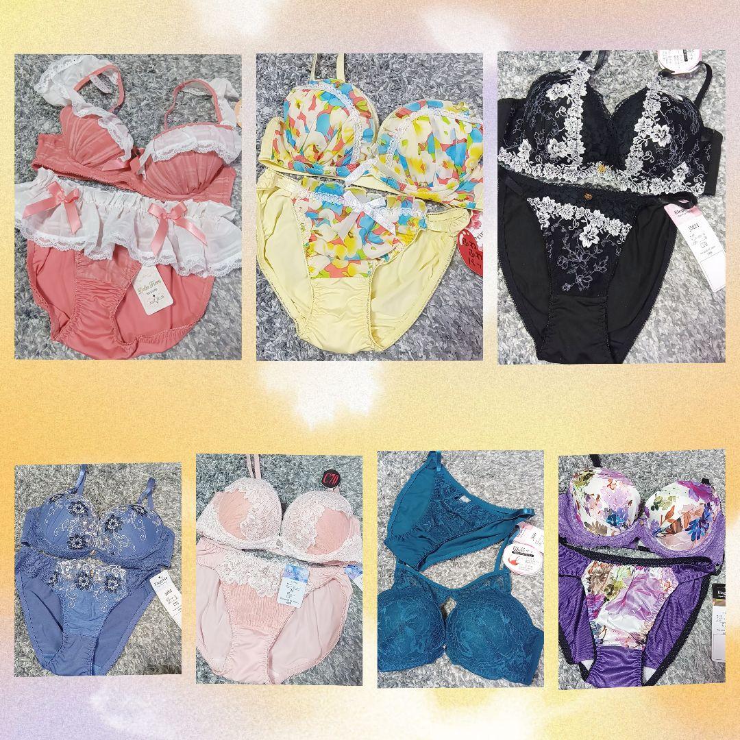 826 ブラ ショーツ C70 紫