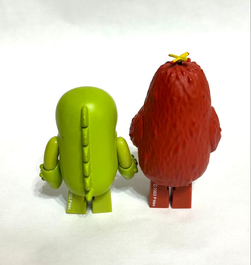 ガチャピン ムック キューブリック2体セット➕ガチャピンフィギュア