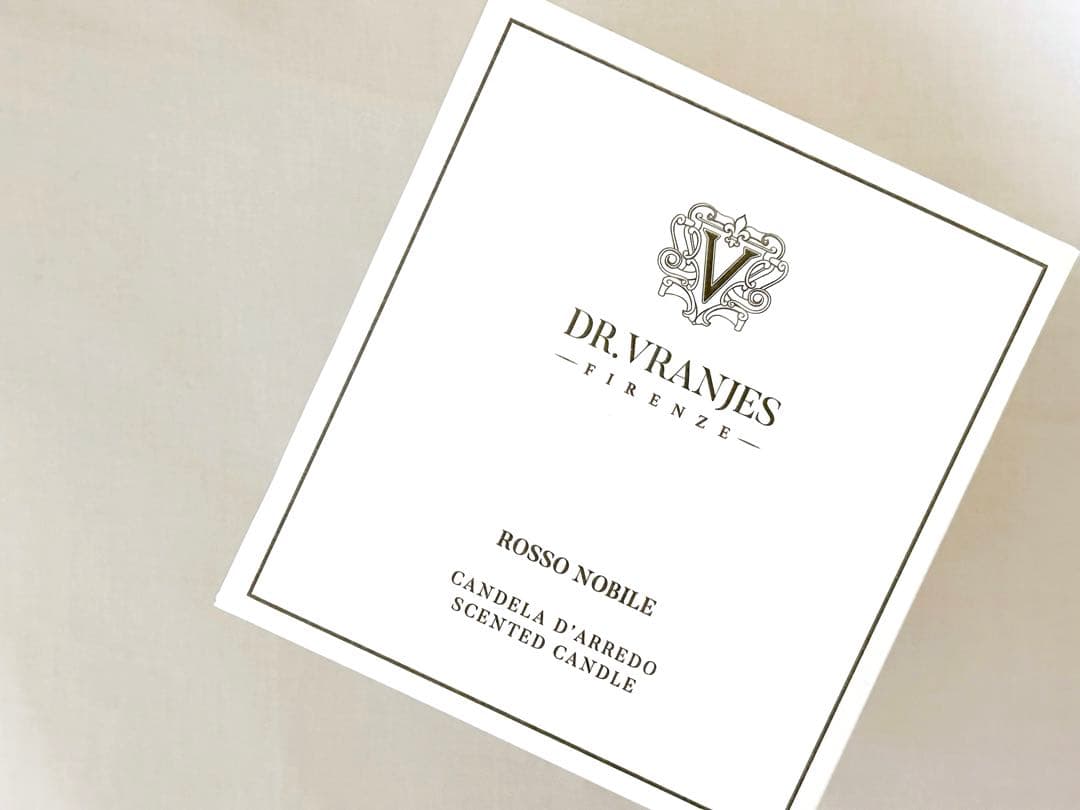 【未使用*新品】Tourmaline Rosso Nobile Candle M