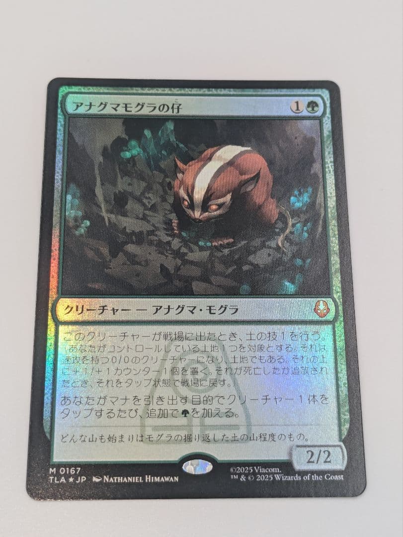 MTG　アナグマモグラの仔　foil