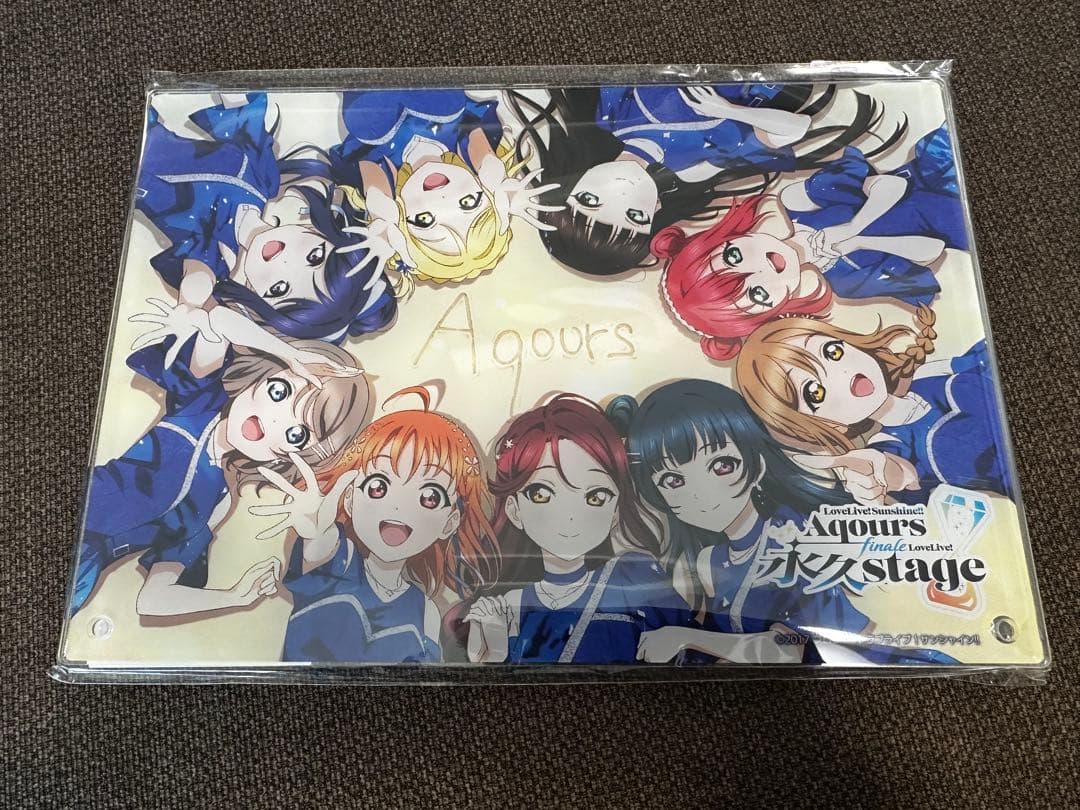 ラブライブ Aqours 永久hours ミニくじ S賞　アクリルパネル Aqours Finale LIVE テーマソングCD「永久hours」の購入者特典デザイン