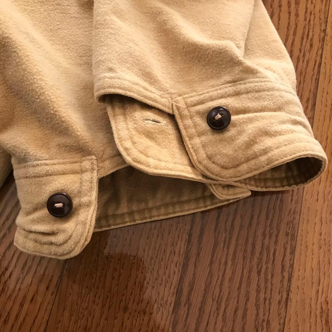 40s big yank ハーフジップ ワークシャツ