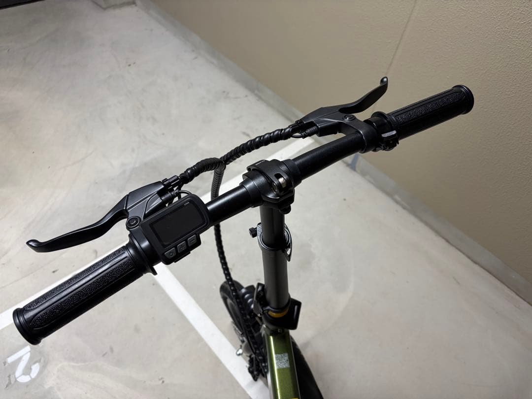 【中古】Hold On 折り畳み電動自転車 Q1 7.5Ah