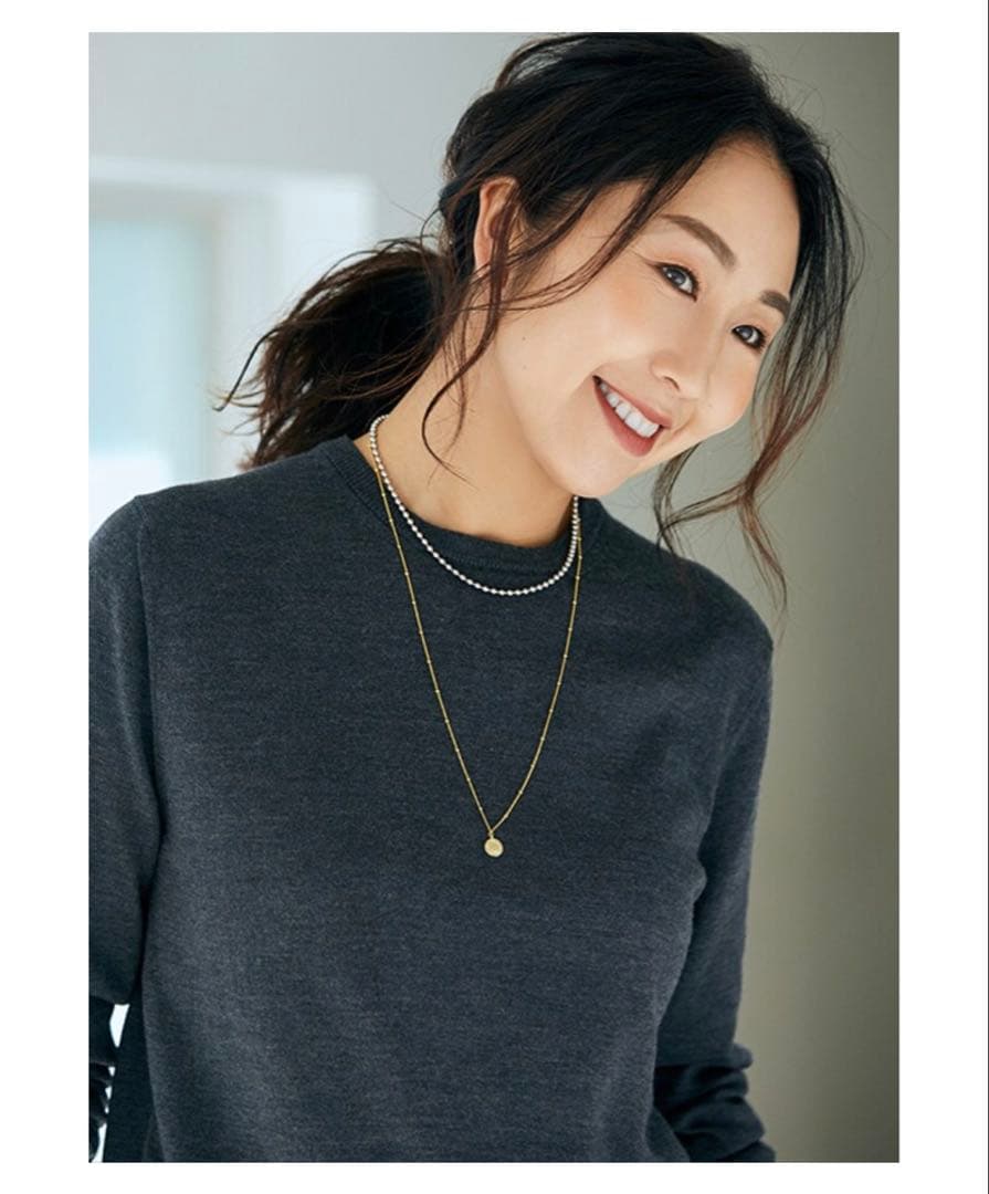 SLOANE mi-mollet別注　クルーネックセーター