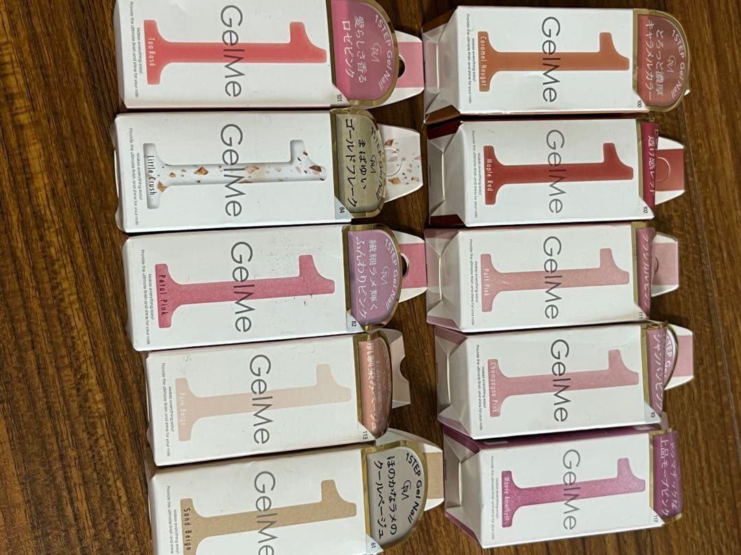 GelMe ジェルネイルカラー 10個セット