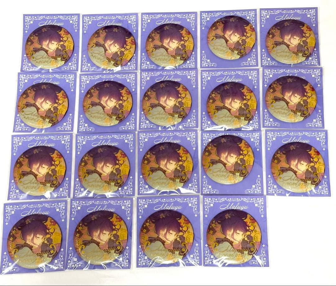 プロセカ 朝比奈まふゆ はぴこれくじ アクリル色紙 D 缶バッジD - メルカリ